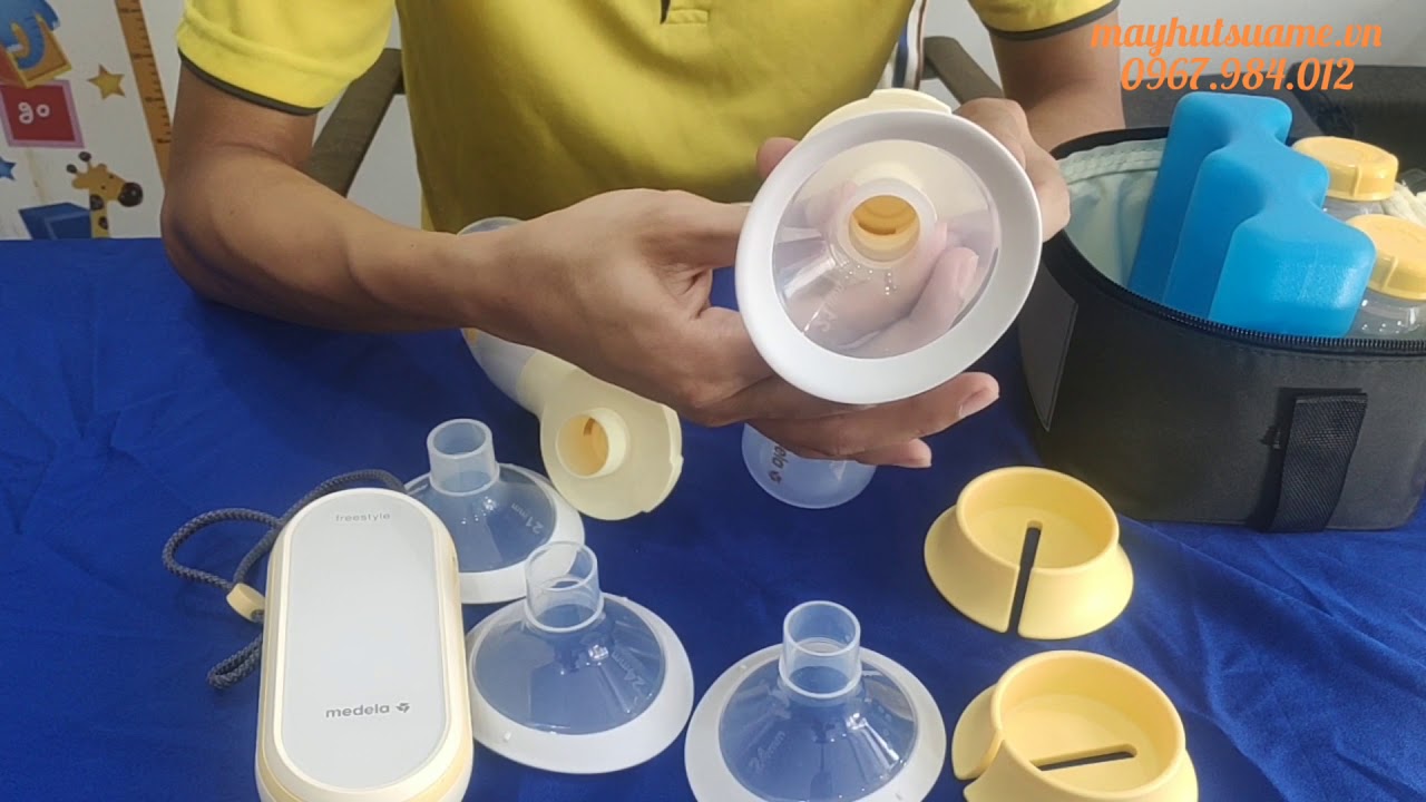 Hướng dẫn sử dụng máy hút sữa Medela Freestyle Flex