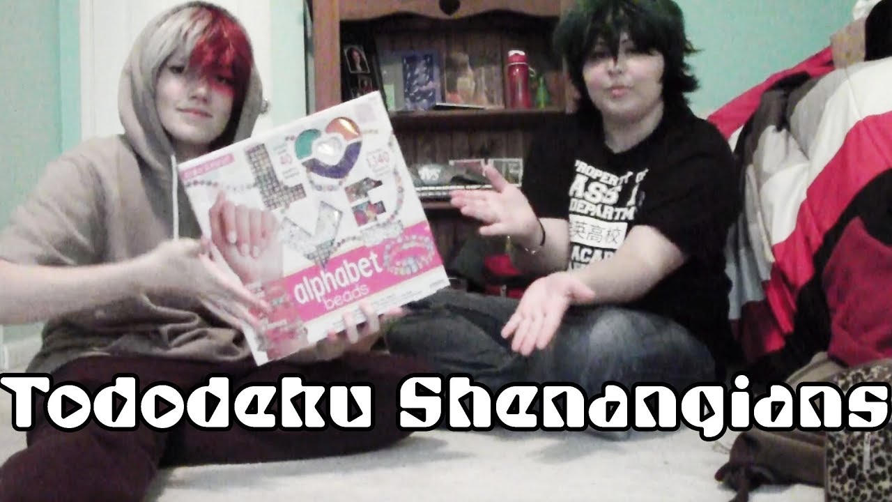 Tododeku Shenanigans - Pocky Game and Friendship Bracelets