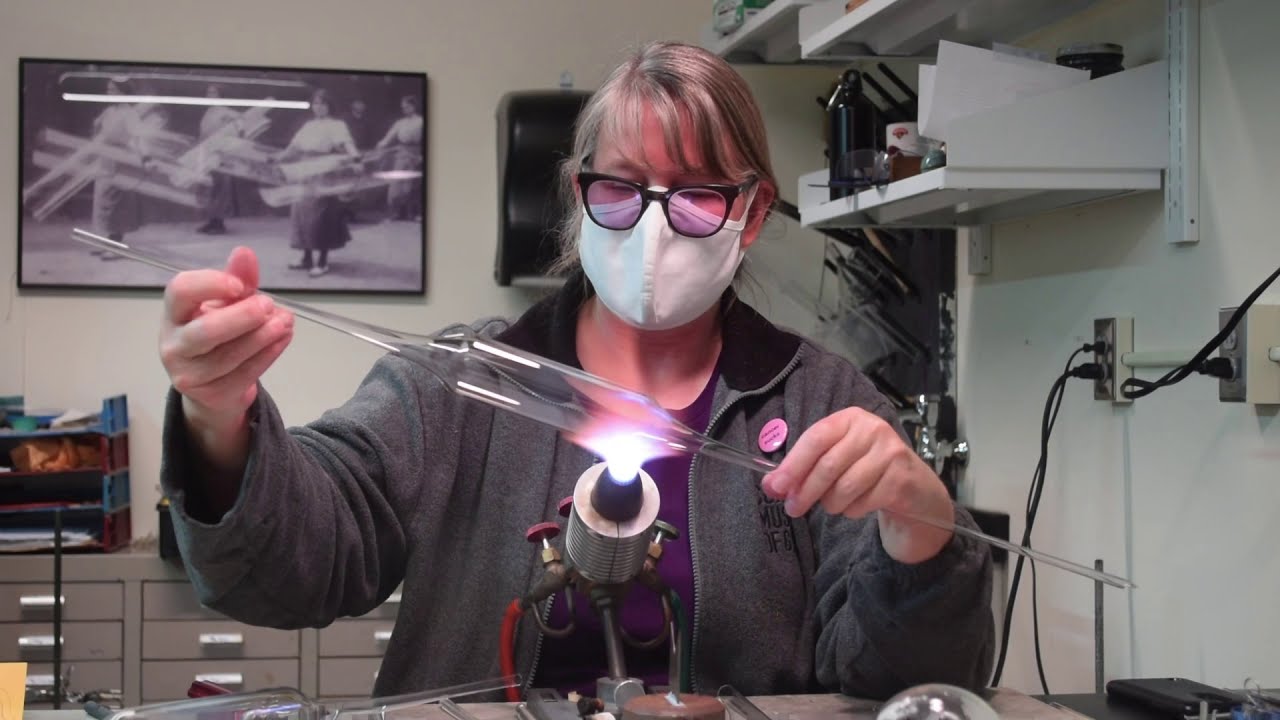 Glass TEAPOT Glass Blowing With UVM Scientific Glassblower Sally Prasch