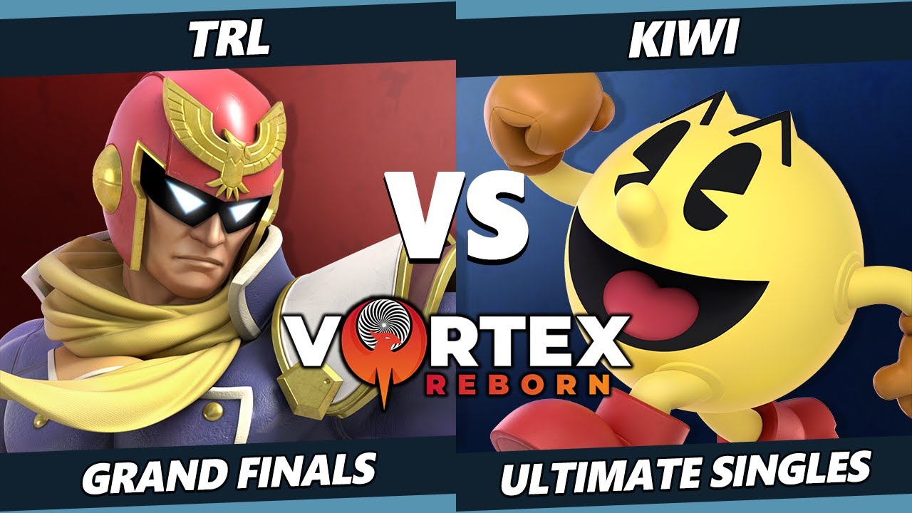Vortex Legends 11 GRAND FINALS - Kiwi (Pac-Man) Vs. TRL (Captain Falcon) SSBU Ultimate Tournament