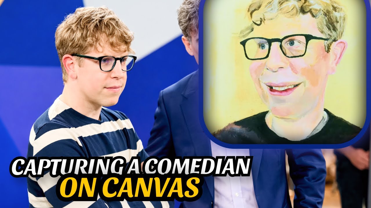 Josh Widdicombe Shirley Ballas Nicky Spence Sitters | Portrait Artist of the Year UK