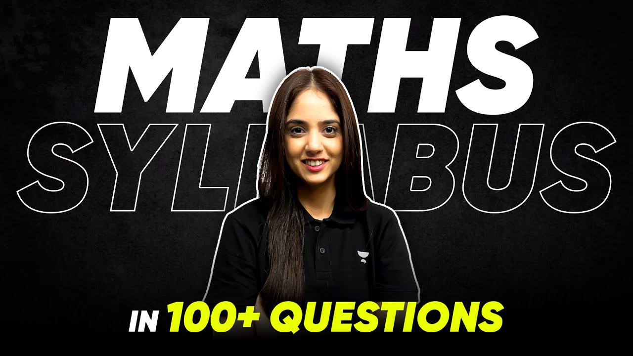 Do these 100 Questions with me to Ace JEE Main 2025 April Attempt | Maths By Dhairya Ma'am