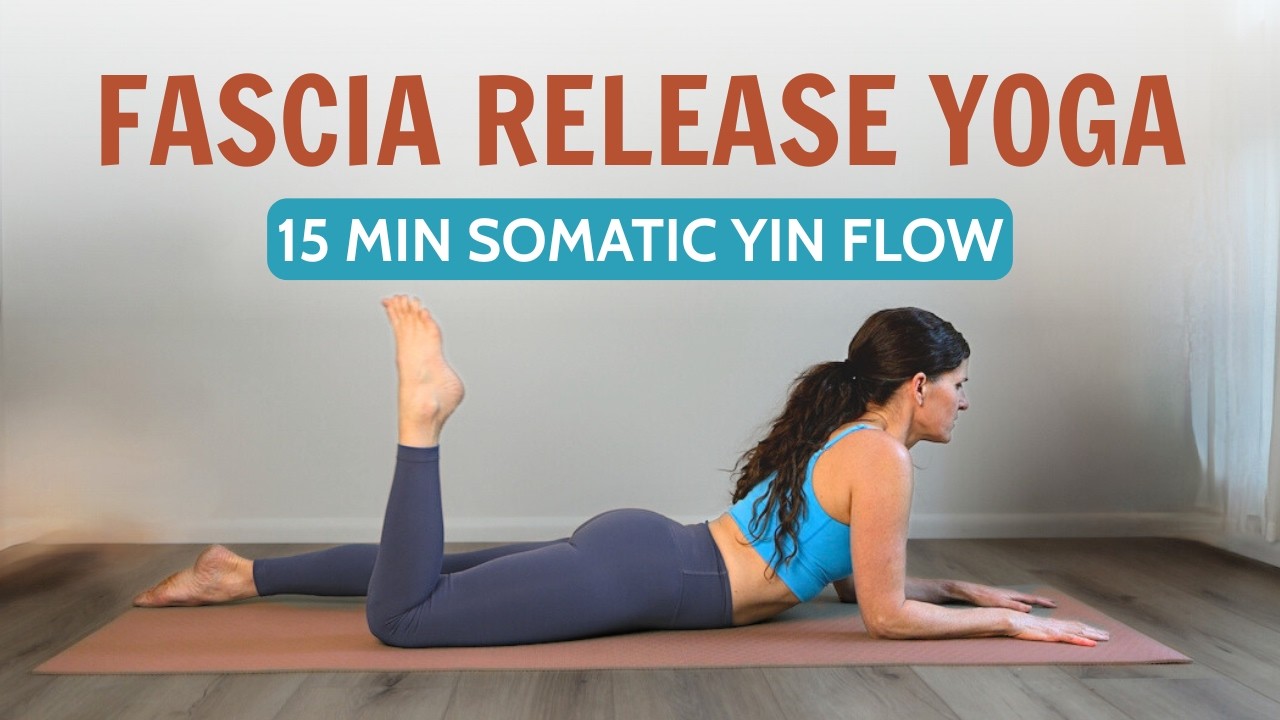 15 Min Somatic Yin Yoga | Fascia Flow with Vagus Activation