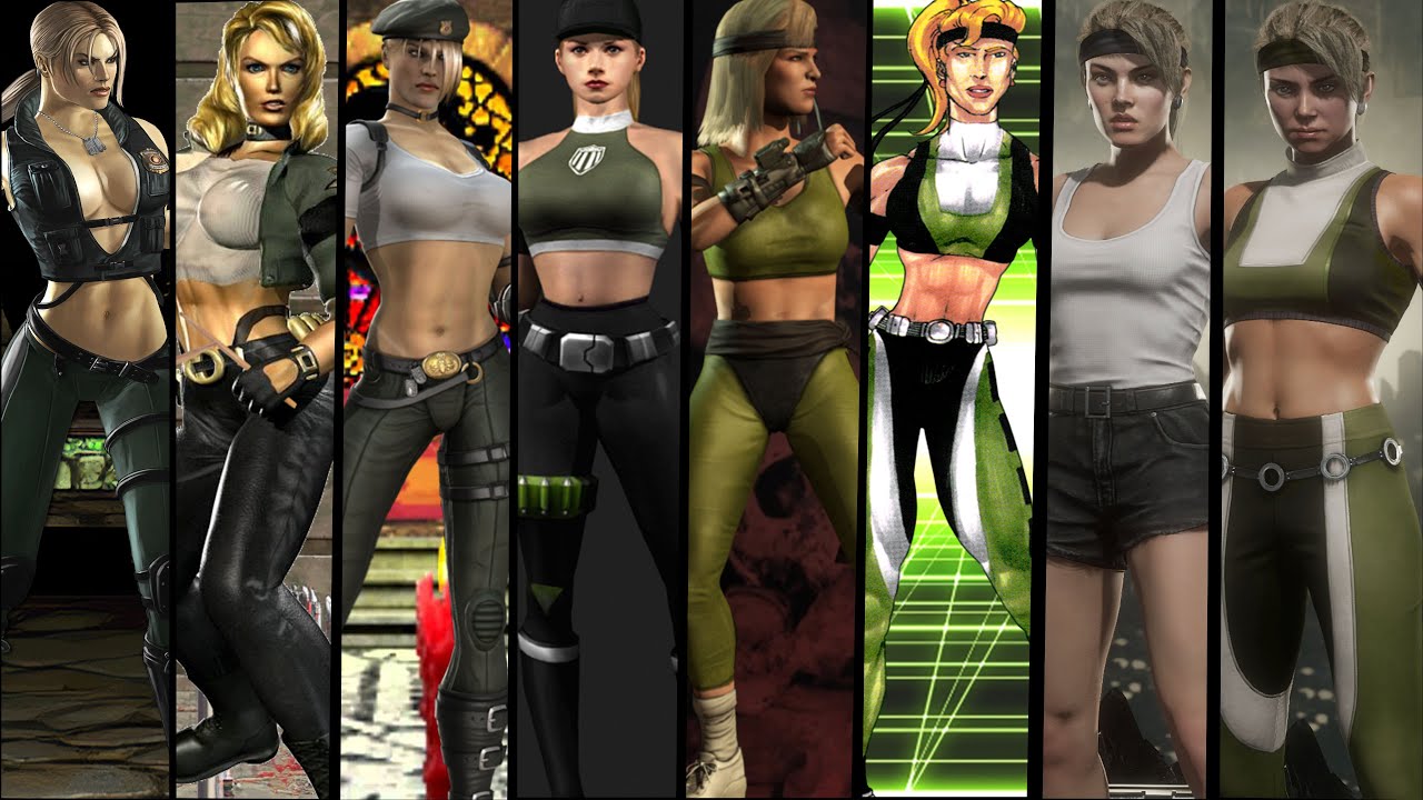 Mortal Kombat Sonya Evolution in All Games #mk1reptile #mk1 #mkx #mk9 #mortalkombat1 #mk4 #umk3