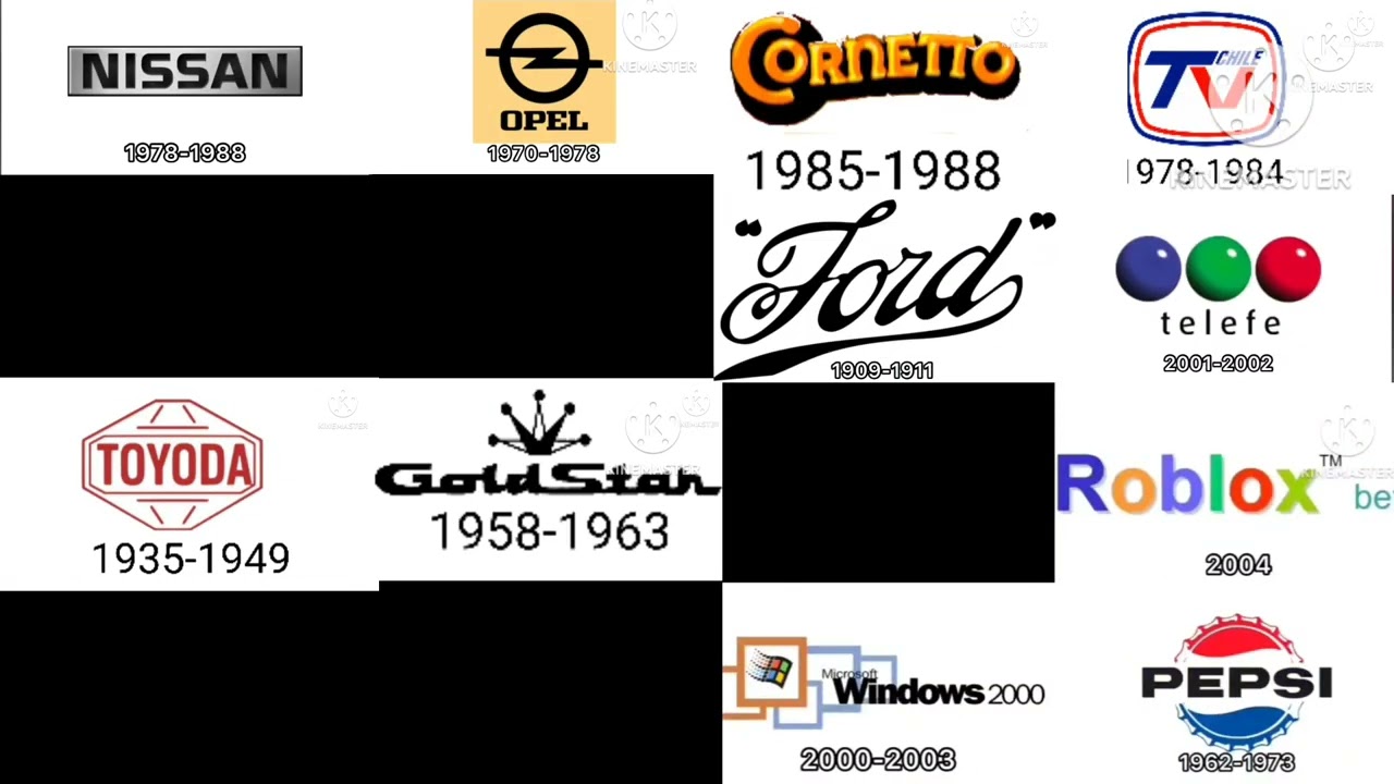Historical logos 16 4