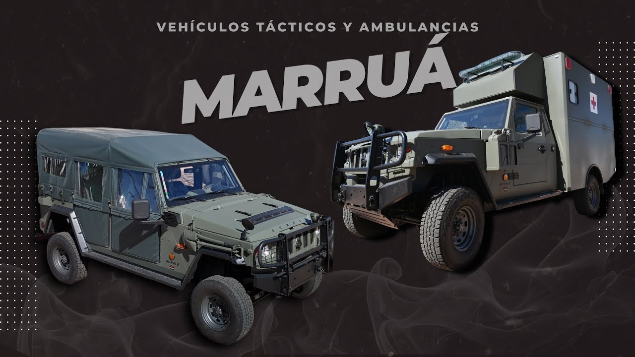 Vehículos tácticos y ambulancias Marruá