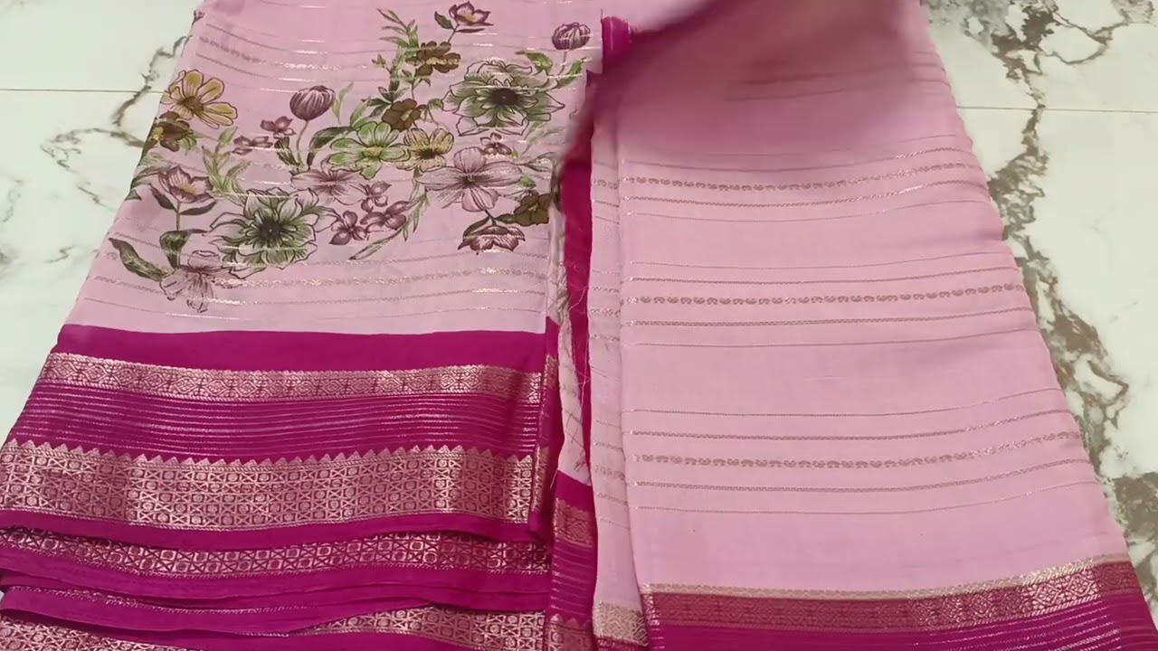 Marshmallow joint saree's ₹350 Free shipping whatsapp 8946089112