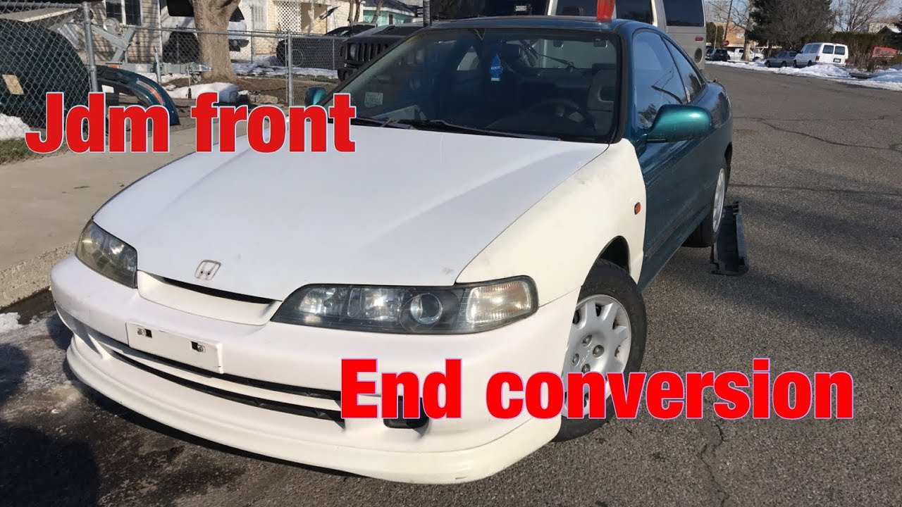DC2 JDM ПЕРЕОБОРУДОВАНИЕ ПЕРЕДНЕЙ ЧАСТИ