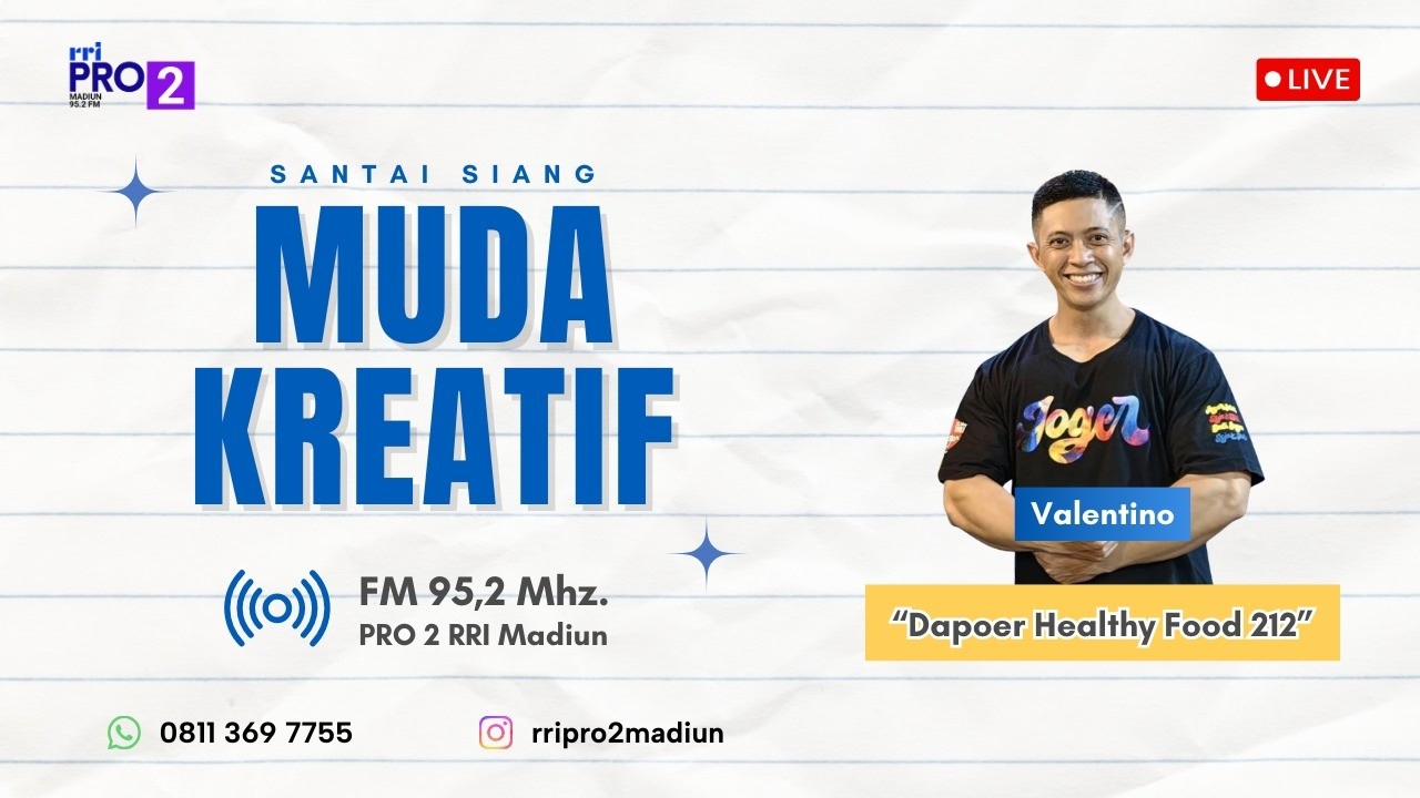 MUDA KREATIF - PRO 2 RRI MADIUN || 