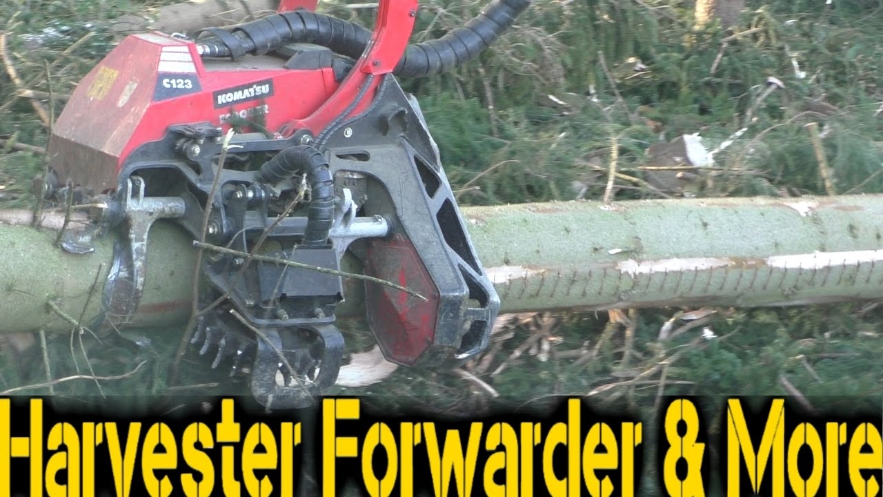 Komatsu C123 Harvesting Head