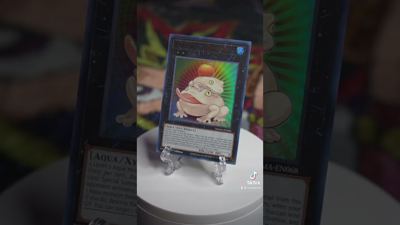 This card, indeed, is Toadally Awesome 😂 #manders #mandersyt #roguemander #craigmander #yugioh