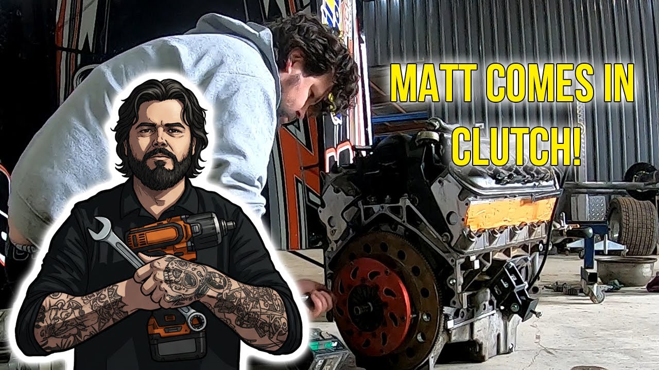 Budget Race Car Build: Matt comes in CLUTCH!