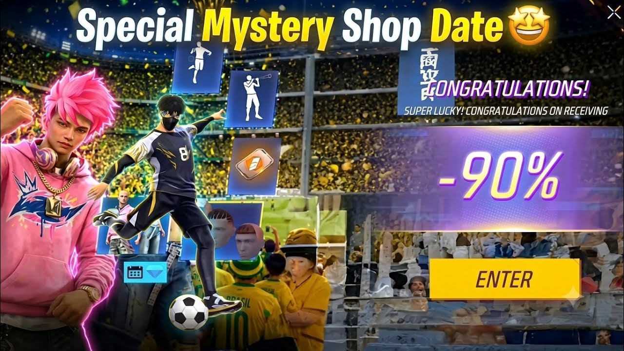 Mystery Shop Confirm Date🔥🤯 | mystery shop free fire | ff new event | free fire New event 