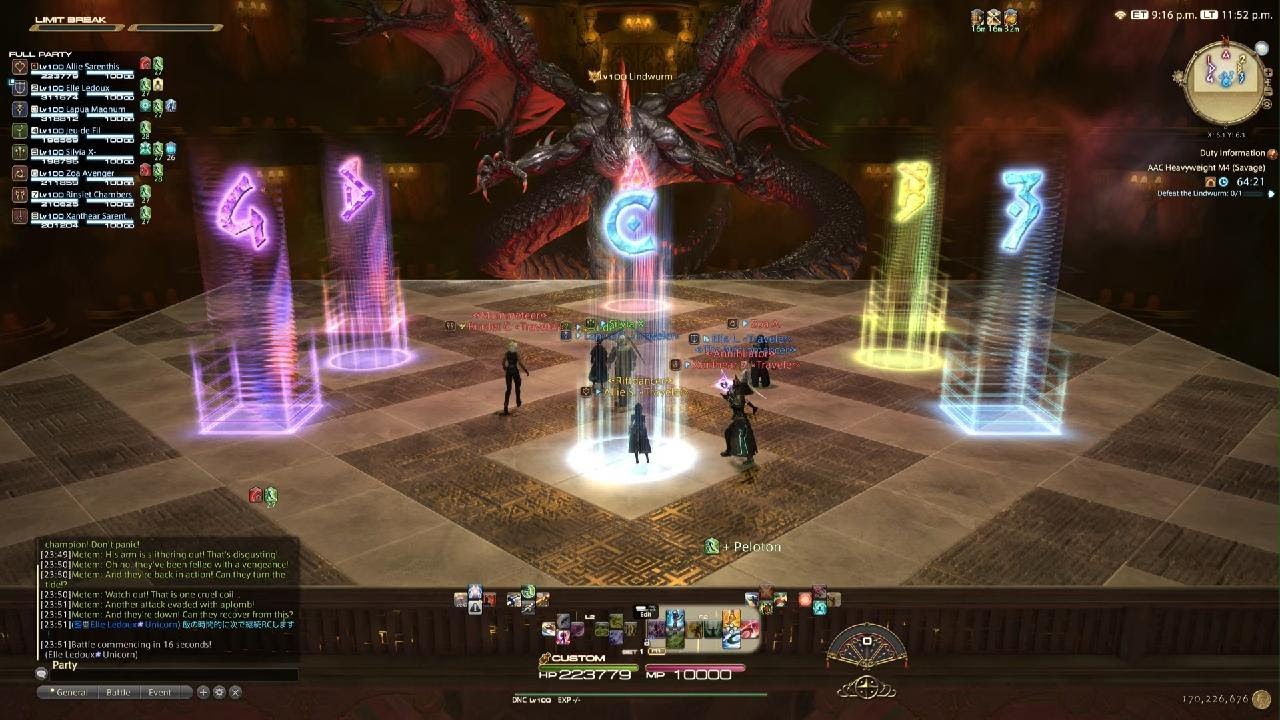 FFFXIV Arcadion M12S Practice II