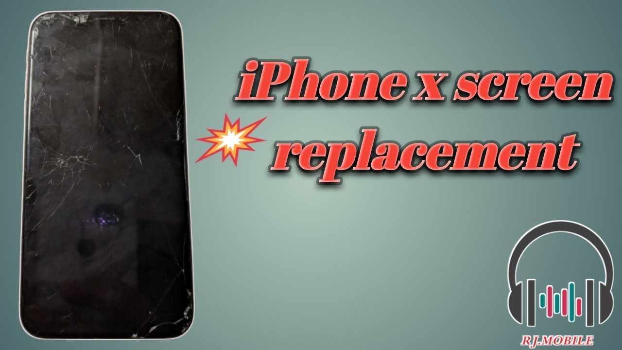 iphone x screen replacement very easy way : आईफोन एक्स का डिस्प्ले बदलने का आसान तरीका