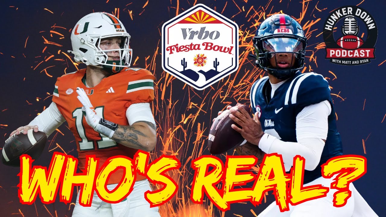 Fiesta Bowl Prediction - Can Chambliss Outduel Beck - Miami vs Ole Miss CFP Semifinal