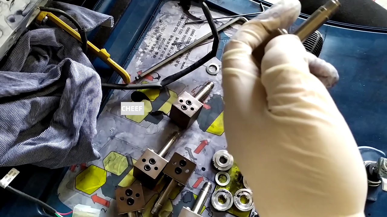 Let's watch the disassembly video of the accessories for the Domino 320I inkjet printer!
