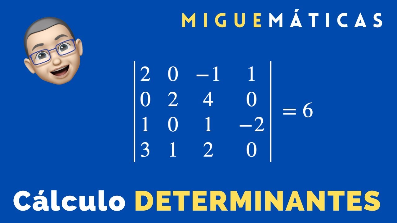 Cálculo | DETERMINANTES | : ②ⓧ② ,  ③ⓧ③   y  ④ⓧ④