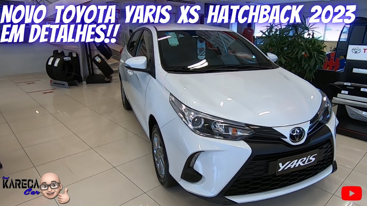 NOVO TOYOTA YARIS XS 2023 EM DETALHES!!