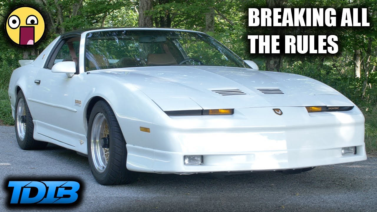 Обзор Pontiac Trans Am V6 с турбонаддувом! Завтракаем V8