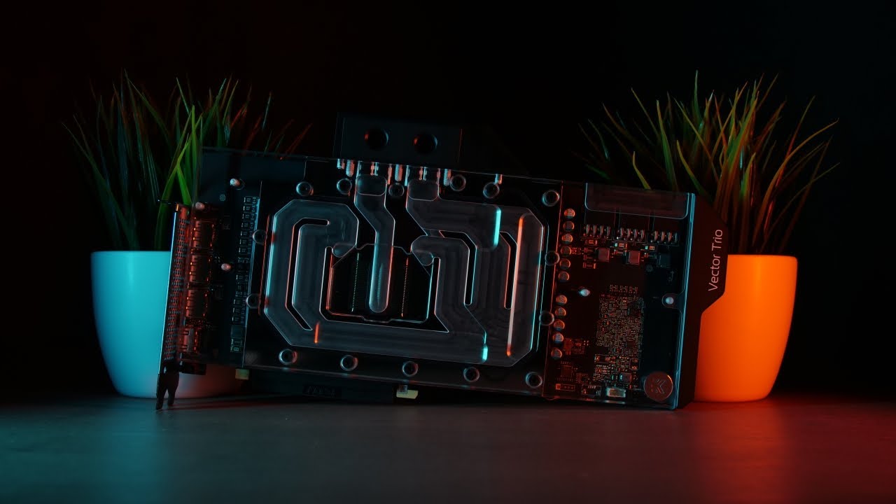 MSI RTX 3080 Suprim X EK-Quantum Vector Trio RTX 3080 Waterblock Installation | Time-lapse