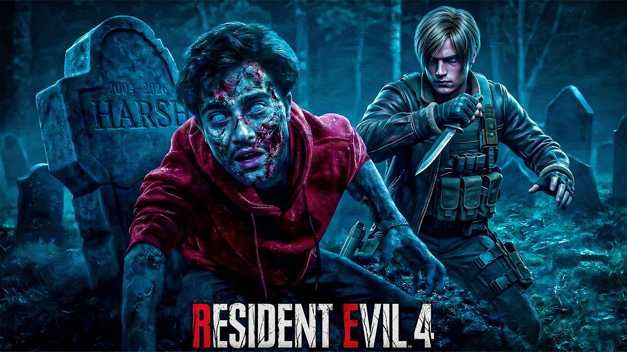 LEON CHACHA IS HERE! 😱(DAY-01) | RE4 Live