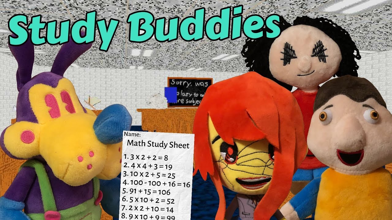 Baldi's Basics Plush - Study Buddies