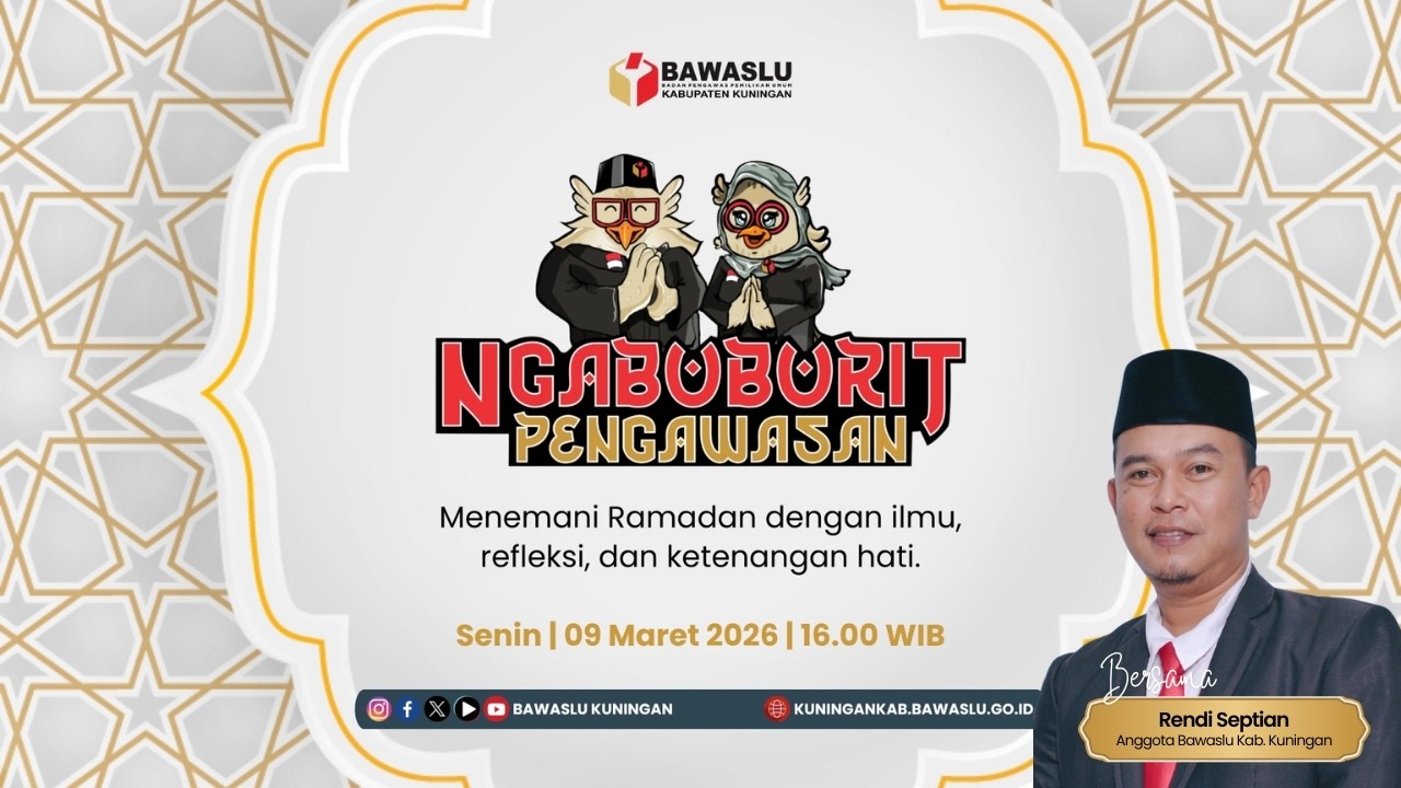 #NgabuburitPengawasan Bawaslu Kuningan, Episode 4. Bersama Rendi Septian (Anggota Bawaslu Kuningan)