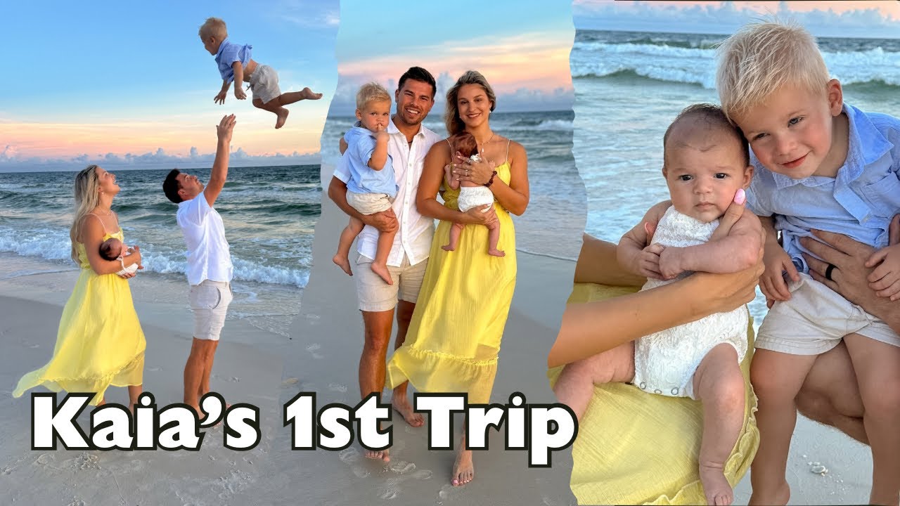 Kaia’s 1st Beach Trip 🌊 | Much Needed Family Vacation