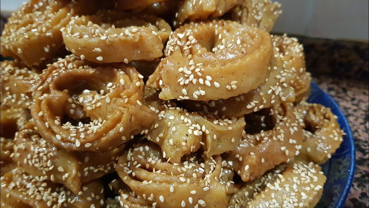 Chebakia marroquí  #Ramadán2020  شباكية مغربية معلكة روعة