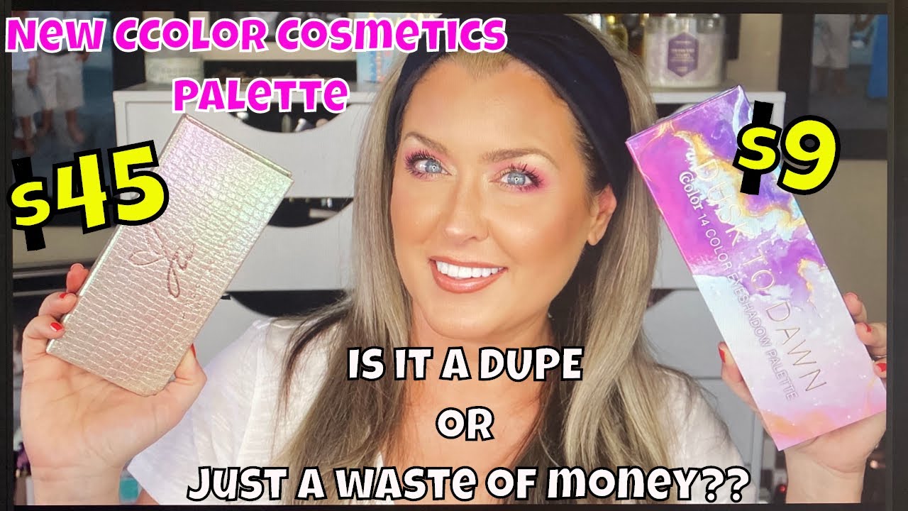 CColor Cosmetics Dusk to Dawn Palette | Is it a DUPE or just a waste of money | HOT MESS MOMMA MD