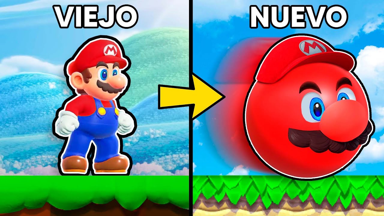 CREE nuevos PODERES para SUPER MARIO