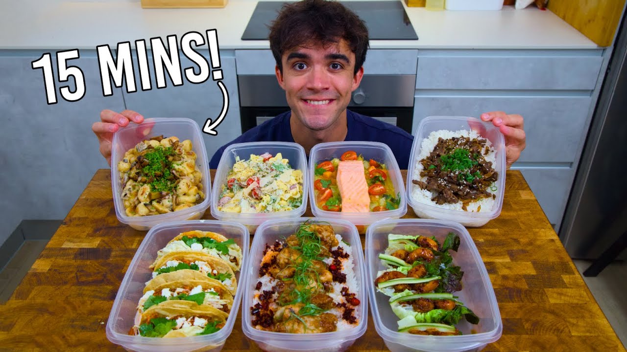 7 tuppers rápidos (pero no deprimentes)