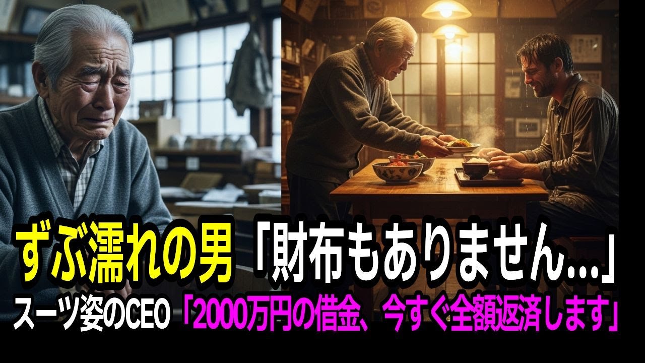 「倒産寸前…最後の夜に助けた外国人が翌日、黒塗りの高級車3台で現れた理由」