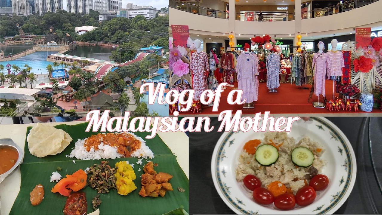 VLOG 3 - Simple pasta dinner - Family time - Crochet - Bangsar Village - Klang - CNY