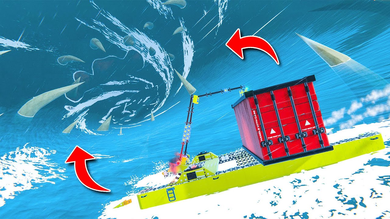 We Built CARGO DELIVERY Ships But Didn't Expect THIS! (Trailmakers Multiplayer)