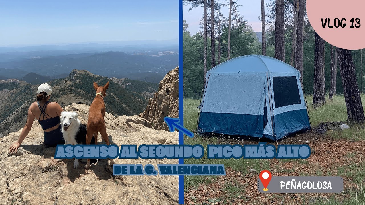 VLOG 13. Así acaba nuestra ACAMPADA LIBRE,🌄 subiendo el segundo PICO MÁS ALTO de la C. Valenciana.🔥