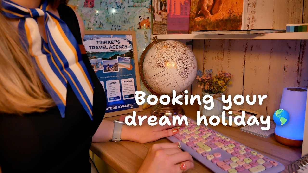 ASMR Travel Agent Roleplay ✈️ Booking Your Dream New Zealand Trip