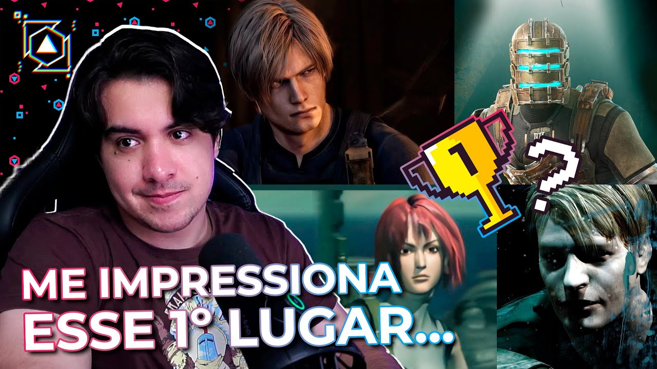 Analisando RANK dos PROTAGONISTAS dos games de TERROR  | Cortes do @PixelCritico
