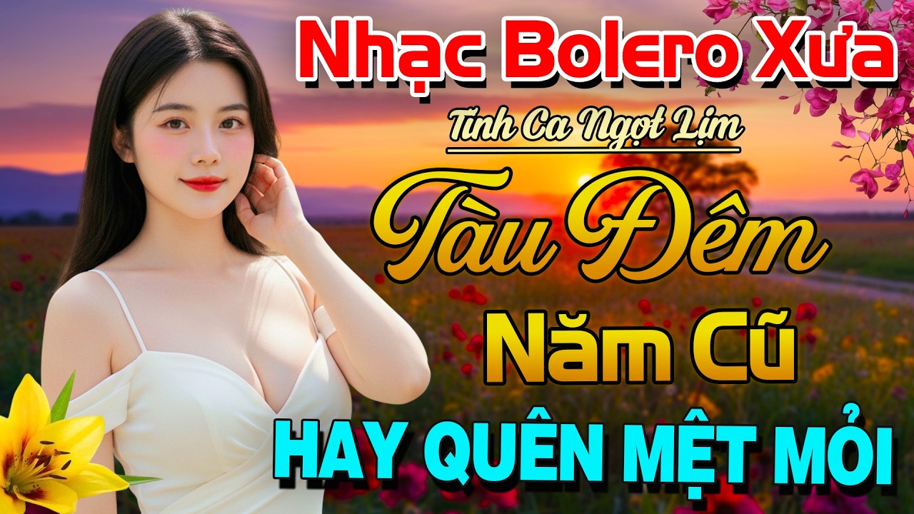 Bolero Trữ Tình Hay Nhất Hiện Nay - Nhạc Vàng Xưa Ru Ngủ Cực Hay Ngọt Ngào Thư Giãn, Quên Mệt Mỏi
