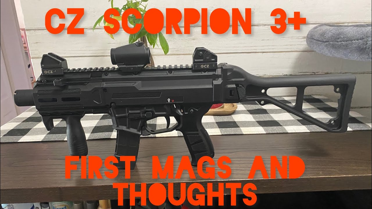 CZ Scorpion 3 Plus First Mags and Impressions