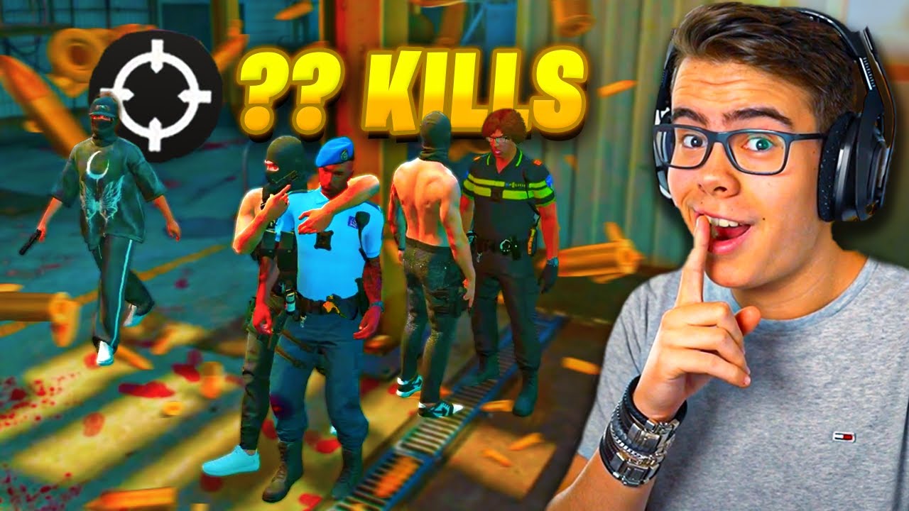 SCHIETEN Als *CRIMINEEL* Op DSI OPEN DAG! (Cheats?)🔫