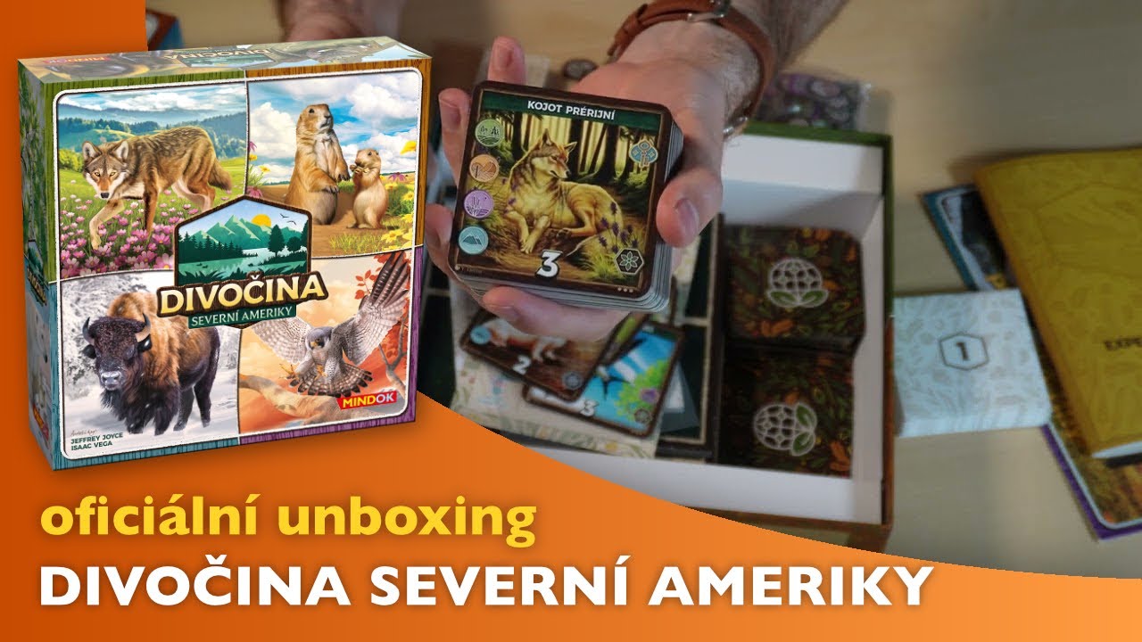 Co najdete v krabici: Divočina Severní Ameriky