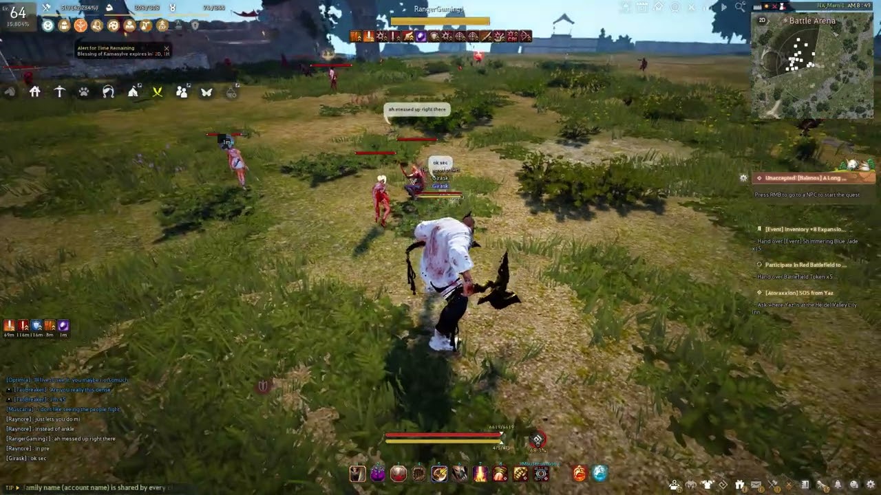 test damage trial ranger vs dr zerker