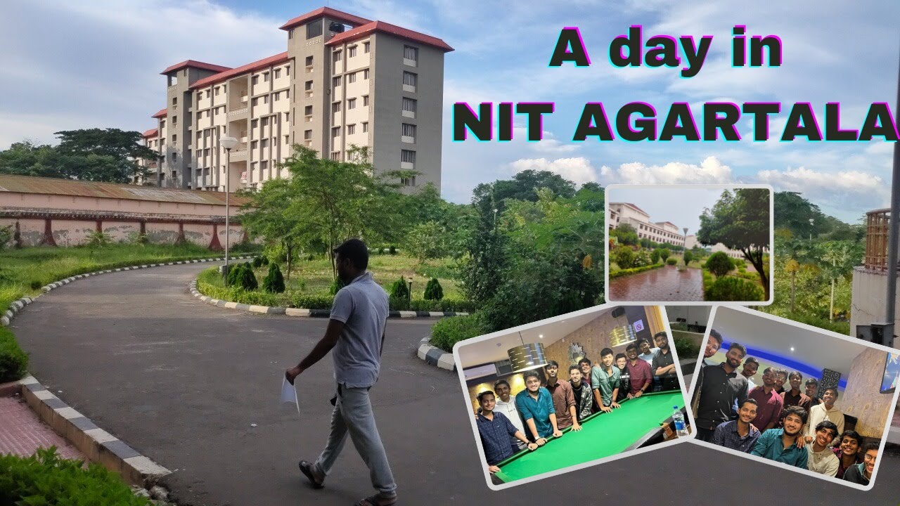 A Day in NIT AGARTALA😍|| NIT AGARTALA VLOG 🔥 || COLLEGE VLOG🤩|| NIT AGARTALA Campus Tour😲