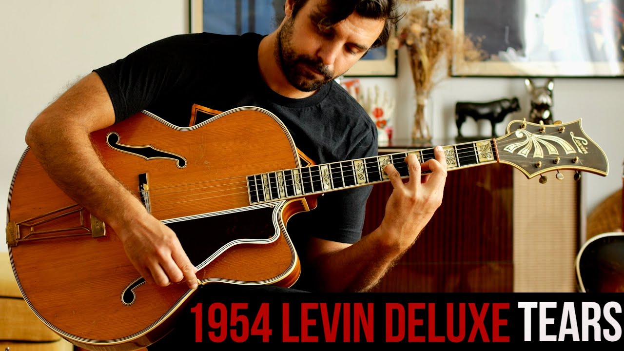 Tears (Django Reinhardt)- One of the best ballad in gypsy jazz - 1954 Levin Deluxe