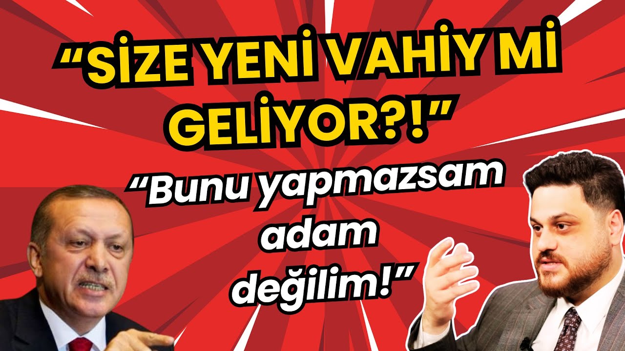 &ldquo;Size Yeni Vahiy Mi Geliyor?!&rdquo; H&uuml;seyin Baş&rsquo;tan AKP&rsquo;ye Tarihi G&ouml;nderme