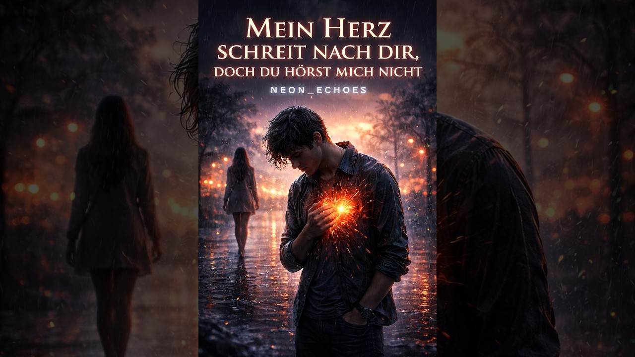 Mein Herz schreit nach dir, doch du hörst mich nicht