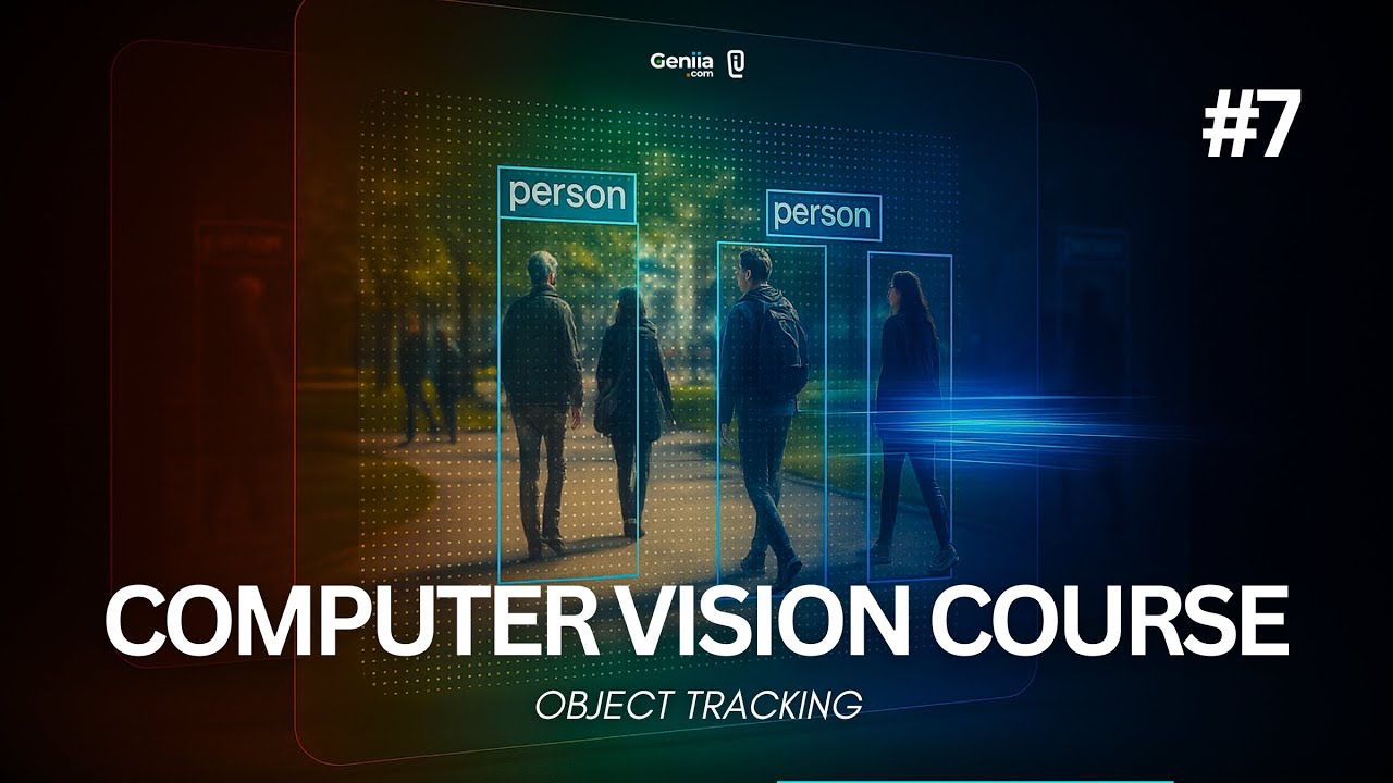 CURSO de VISION ARTIFICIAL CLASE 7 |  OBJECT TRACKING EN TIEMPO REAL | Python OpenCV