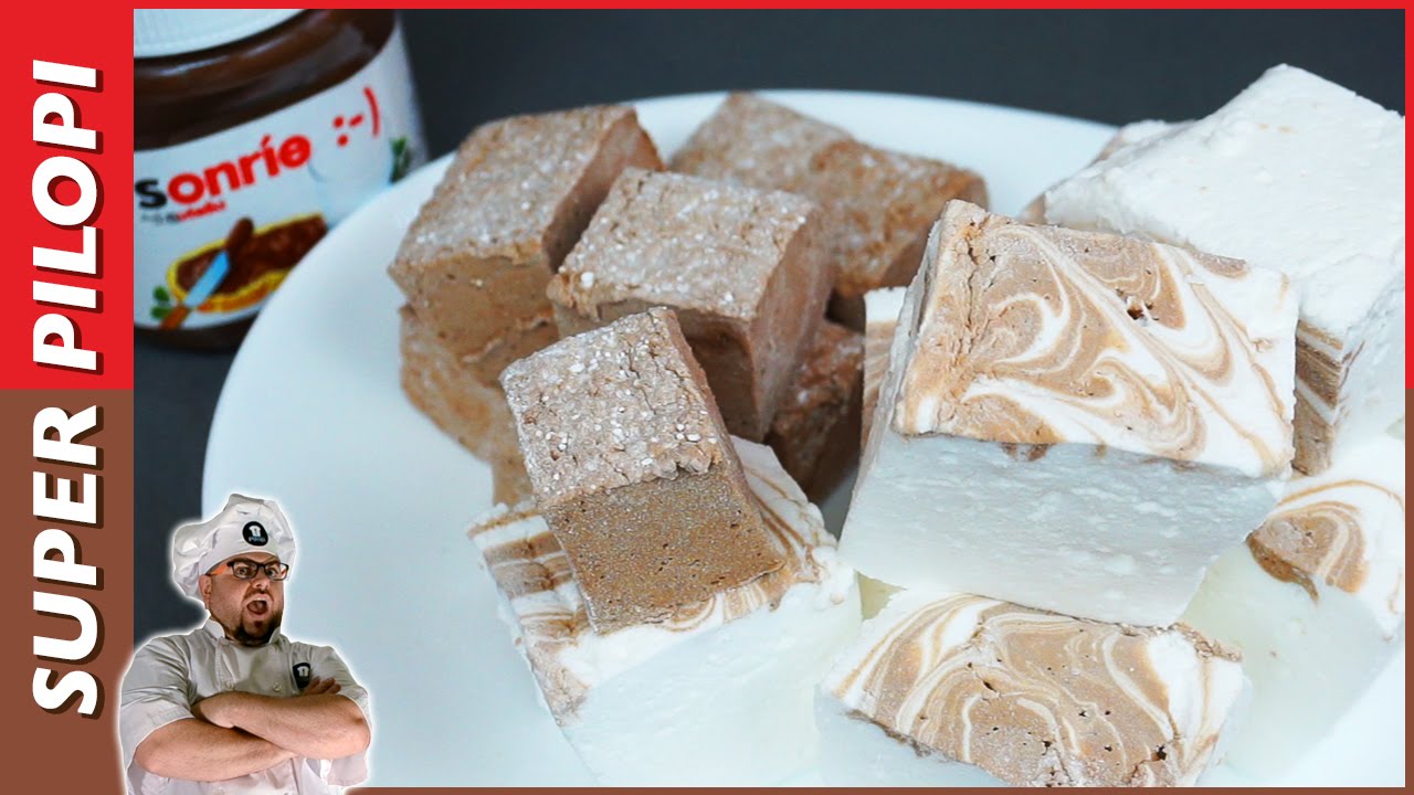 Marshmallows de Nutella caseros - Receta